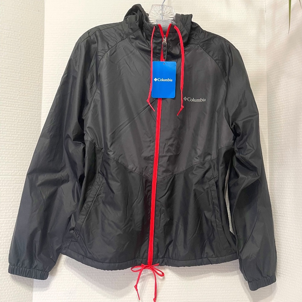 Columbia May Valley Lined Windbreaker | NWT Grey